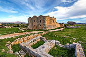 Hania - Ancient Aptera, The Monastery of yios Ionnis Thelogos by the main entrance. 